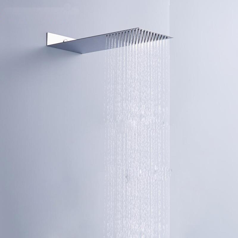Bahari - Rainfall Shower Head - Nordic Side - 10-03, bathroom, bathroom-collection, best-selling, feed-cl0-over-80-dollars, modern, modern-pieces, renovation, shower, shower-head