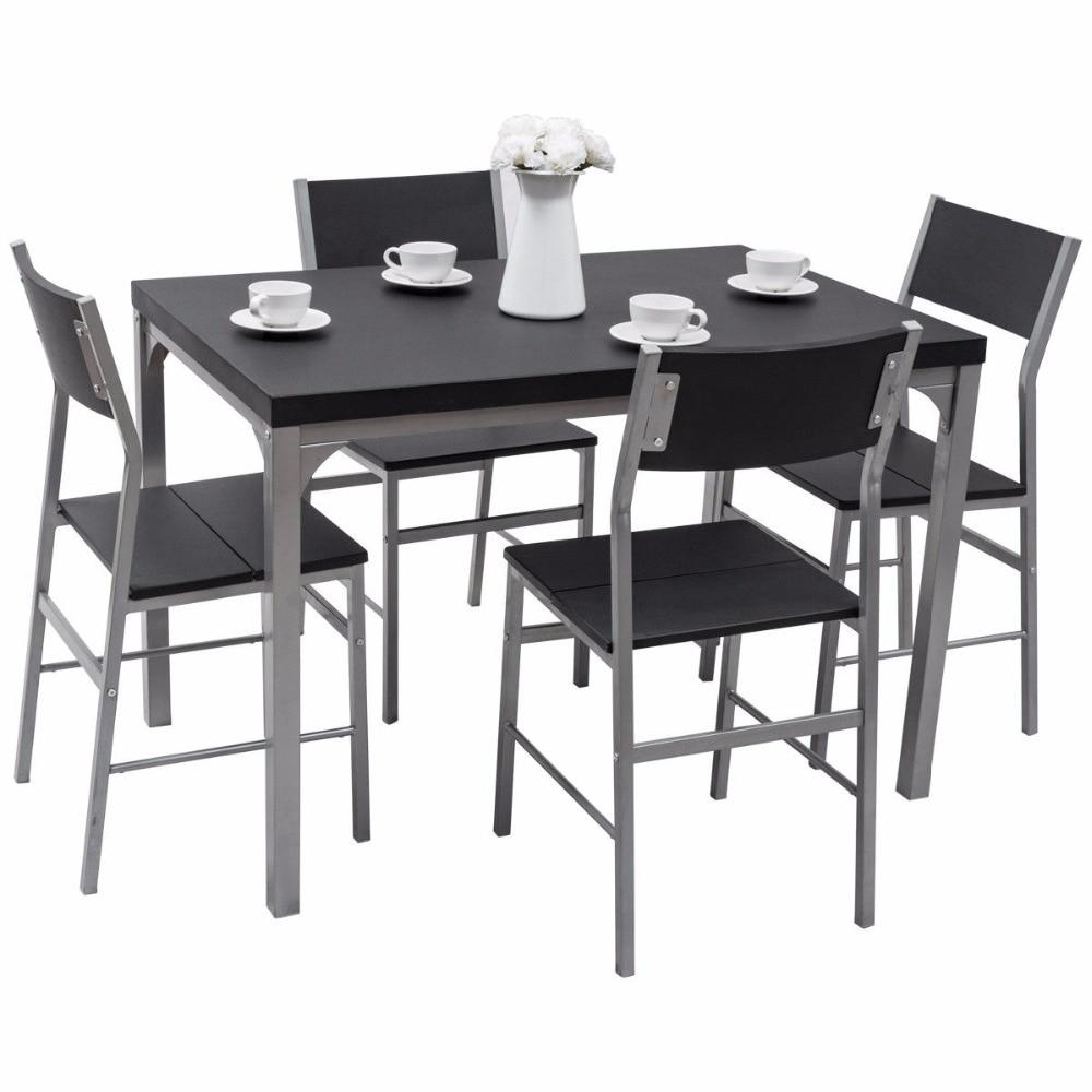 Spina - 5 Piece Dining Set - Nordic Side - 11-18, modern-furniture