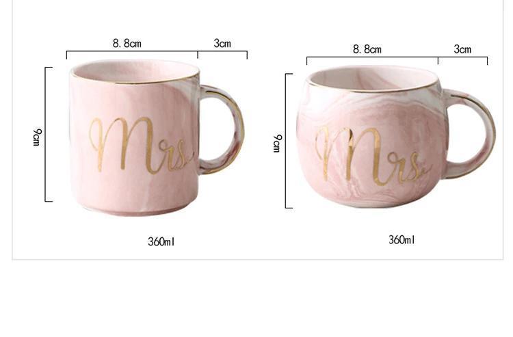 Mr & Mrs Gift Mug - Nordic Side - 