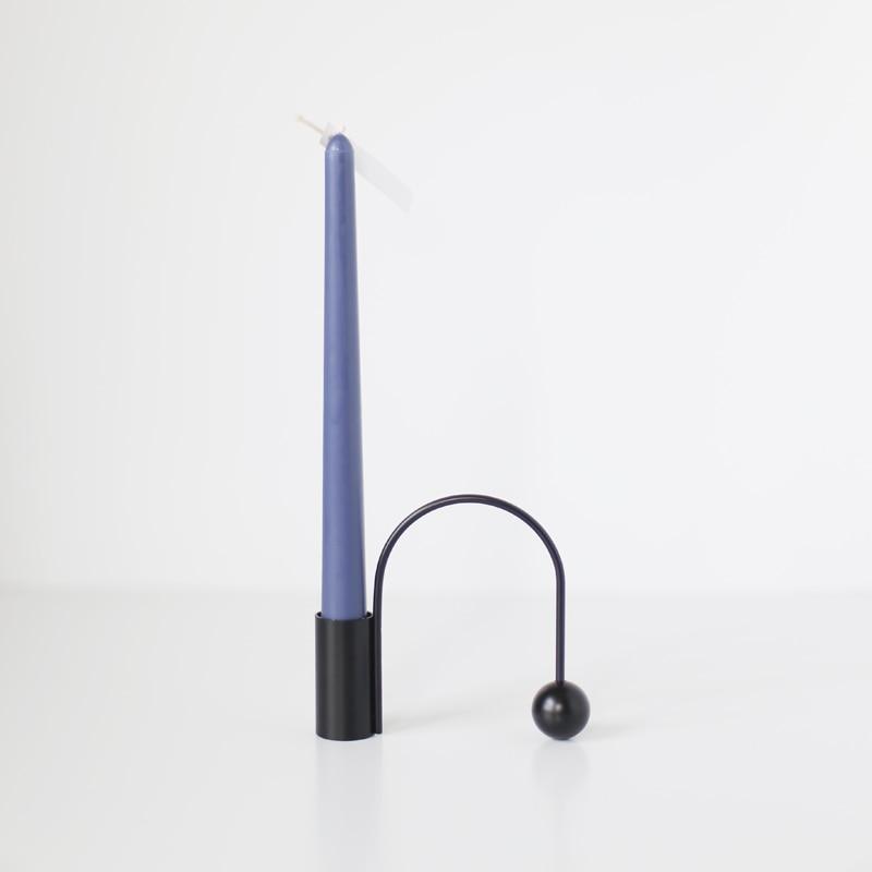 Nordic Arch Candleholder - Nordic Side - 