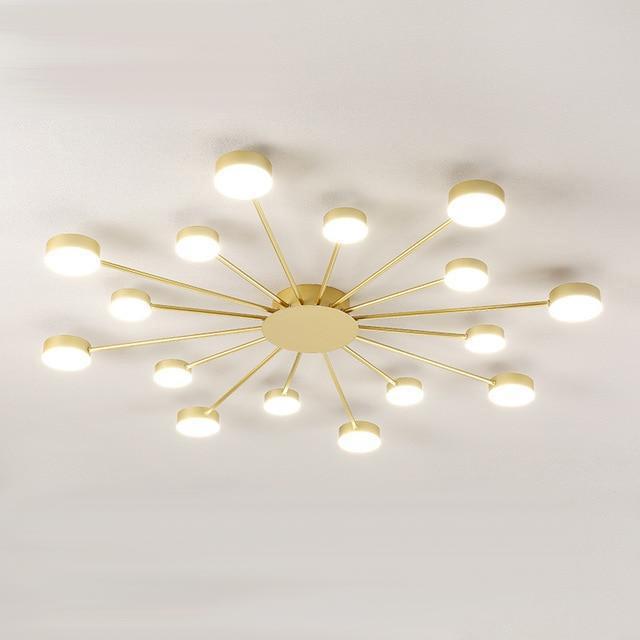 Drexel - Irregular Spoke Round Ceiling Light - Nordic Side - 09-11, best-selling-lights, ceiling-light, chandelier, feed-cl0-over-80-dollars, feed-cl1-lights-over-80-dollars, lamp, light, lig