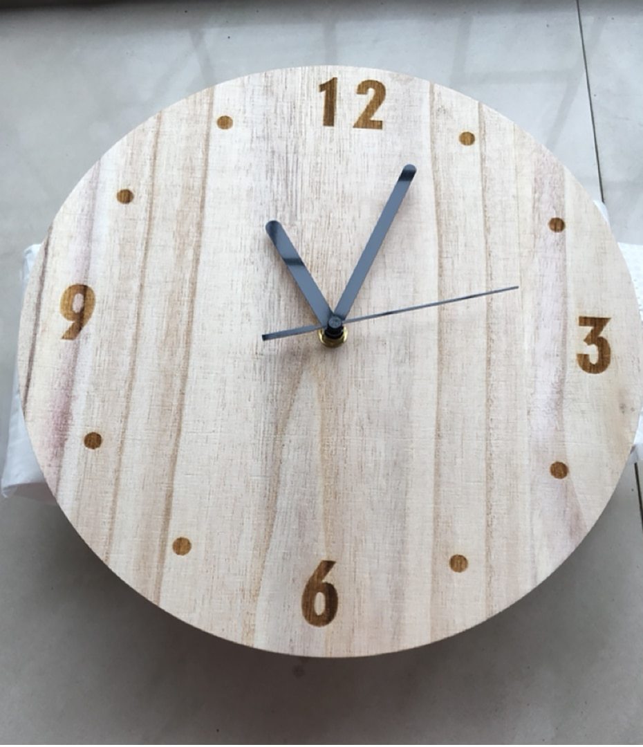 Tempo - Modern Wooden Clock & Vase - Nordic Side - 09-11, feed-cl0-over-80-dollars, modern-farmhouse, modern-wall-clock