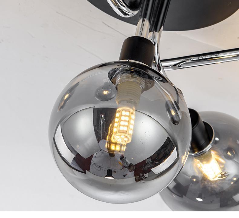 Postmodern Glass Ball Ceiling Light - Nordic Side - 