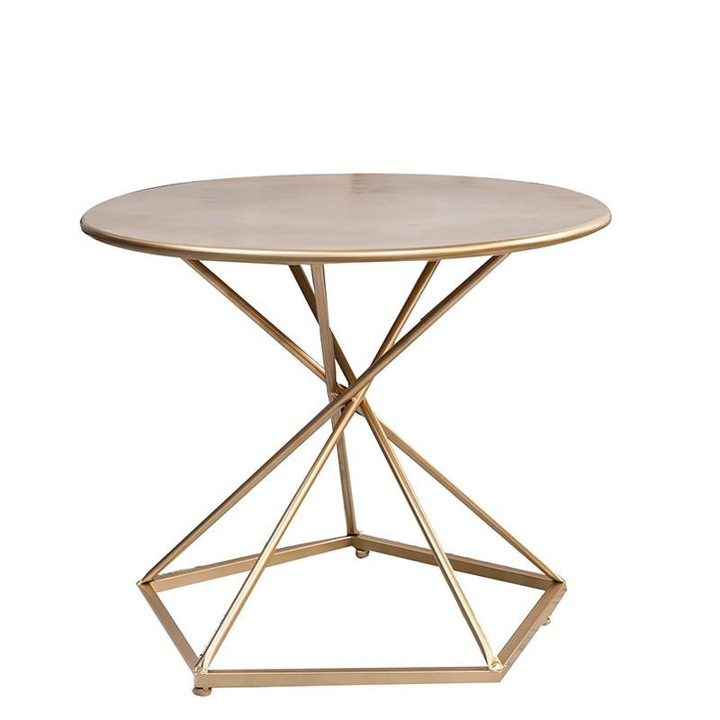 Vera - Modern Nordic Wrought Iron Coffee Table - Nordic Side - 01-28, modern-farmhouse, modern-furniture