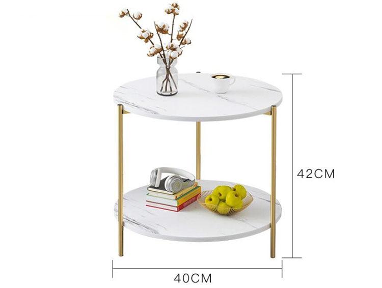 Adeline - Vintage Style Two-Layer Wooden Coffee Table - Nordic Side - 01-29, modern-furniture, modern-pieces