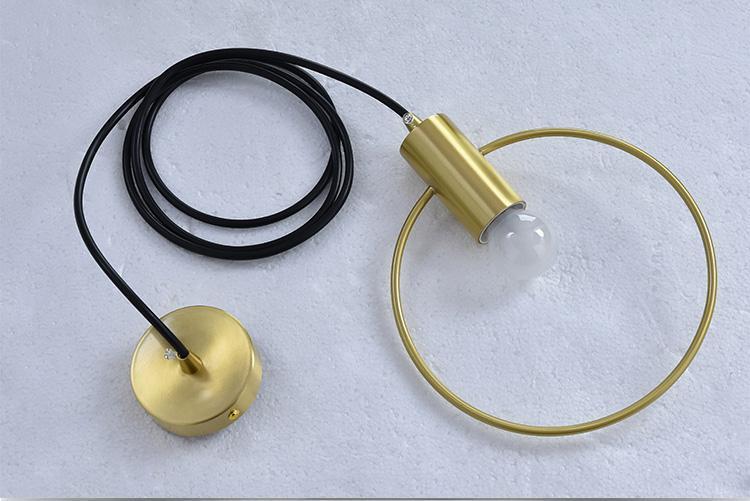 Gold Ring Pendant Light - Nordic Side - 