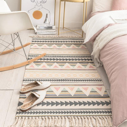 Ethnic Geometric Pattern Carpet - Nordic Side - bedroom, livingroom