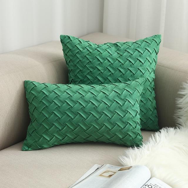 Nouvel - Hand Woven Nordic Style Pillow Case - Nordic Side - 02-12, modern-pieces