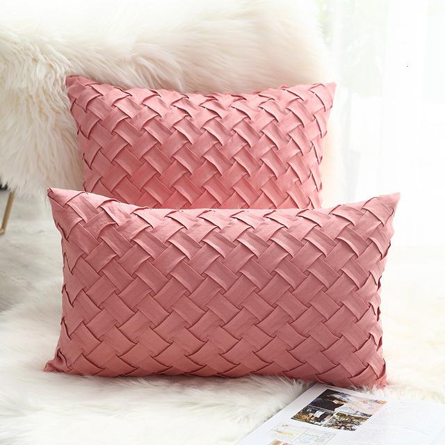 Nouvel - Hand Woven Nordic Style Pillow Case - Nordic Side - 02-12, modern-pieces