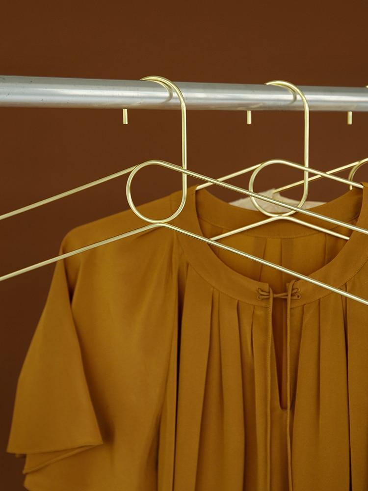 3PCS Gold Coat Hangers - Nordic Side - 