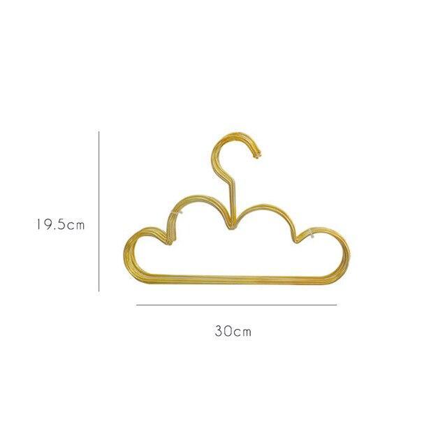 5pieces Cloud Gold Hangers - Nordic Side - 