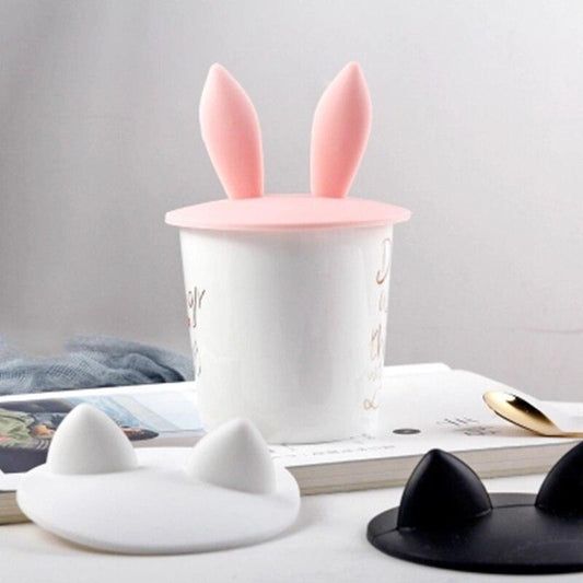 Rabbit Anti-dust Silicone Cup Covers - Nordic Side - 