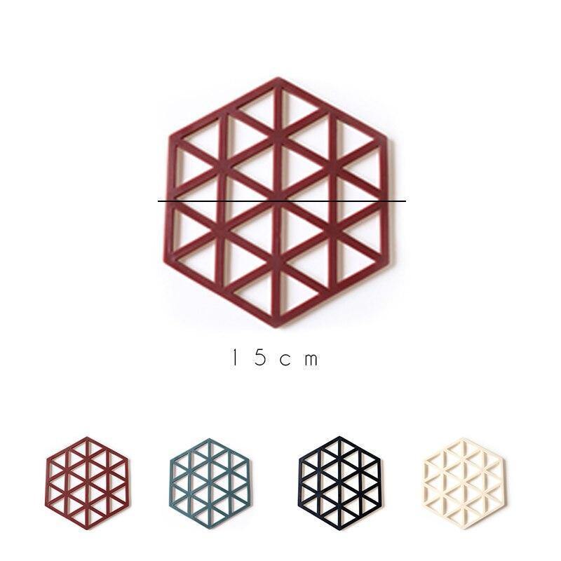 2Pcs Nordic Hexagon Placemat - Nordic Side - 