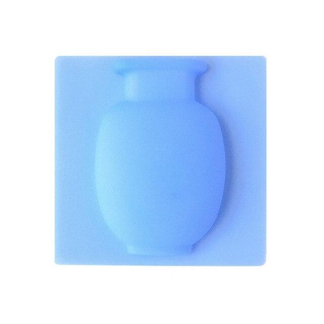 Silicone Transparent Wall Vase - Nordic Side - 