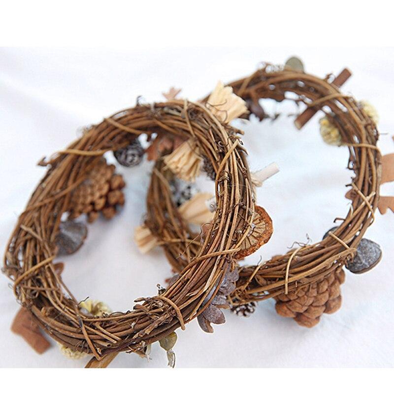 Handmade Natural Rattan Christmas Garland - Nordic Side - 