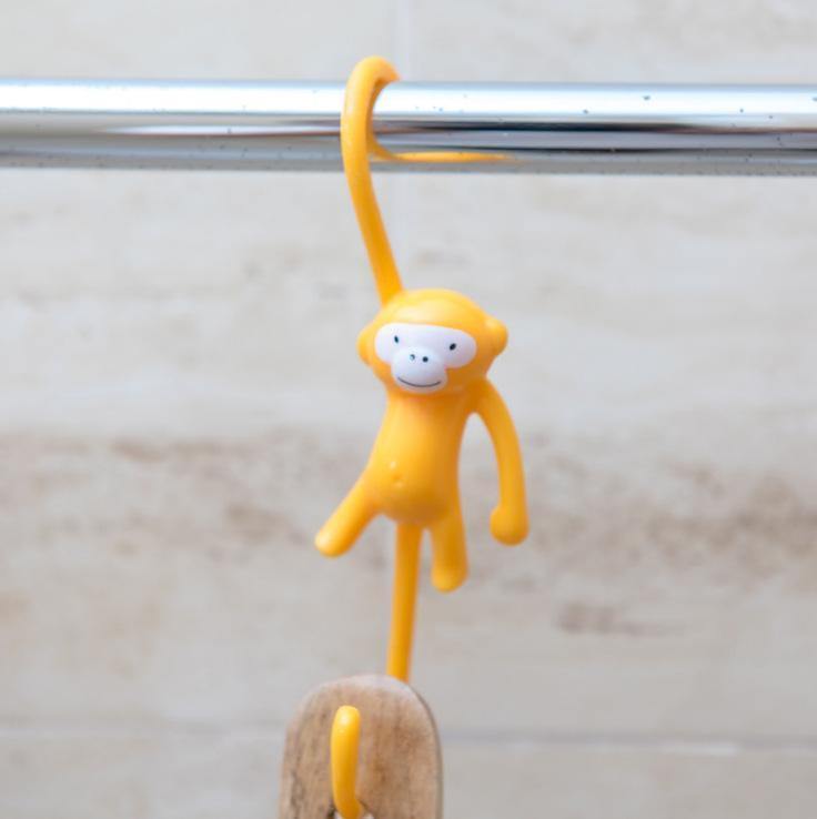 2PCS Cute Monkey Hooks - Nordic Side - 