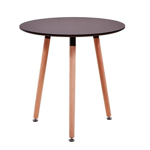 Thia - Modern Nordic Wooden Leg Round Table - Nordic Side - 11-18, modern-furniture, modern-pieces