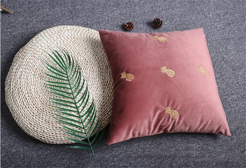 Pineapple Cushion Covers - Nordic Side - 