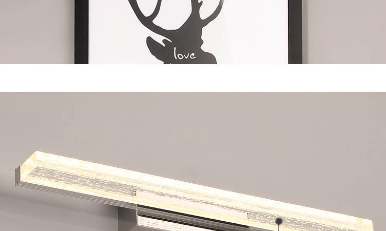 Cleo - Modern Nordic Acrylic Vanity LED Wall Lamp - Nordic Side - 02-11