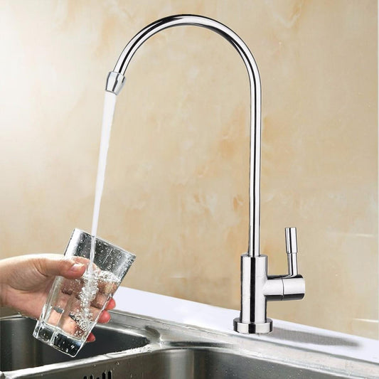 Trey - Chrome Lead-Free Kitchen Filter Faucet - Nordic Side - 03-26, modern-pieces