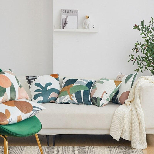 Fresh Plants Cushion Cover - Nordic Side - 