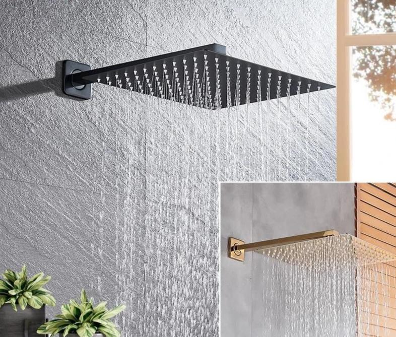Danica - Matte Rainfall Shower Head - Nordic Side - 01-14, bathroom, bathroom-collection, modern-pieces