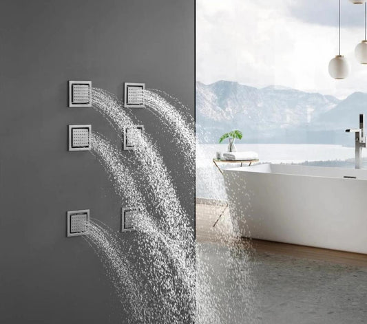 Augustino - Luxury Rotatable Jet Spray Shower - Nordic Side - 01-24, bathroom-collection, modern-pieces