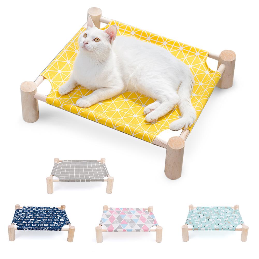 Petly - Elevated Pet Bed - Nordic Side - 01-08, bed, canvas, pet