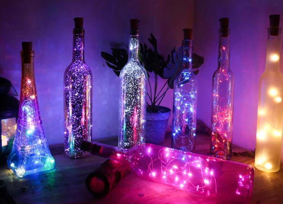 Brightly - LED Wine Bottle Fairy Lights - Nordic Side - 