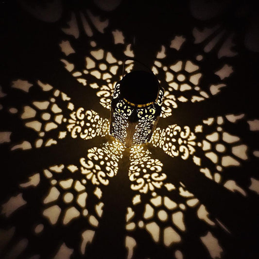 Soraya - LED Solar Powered Outdoor Moroccan Lamp - Nordic Side - 04-01