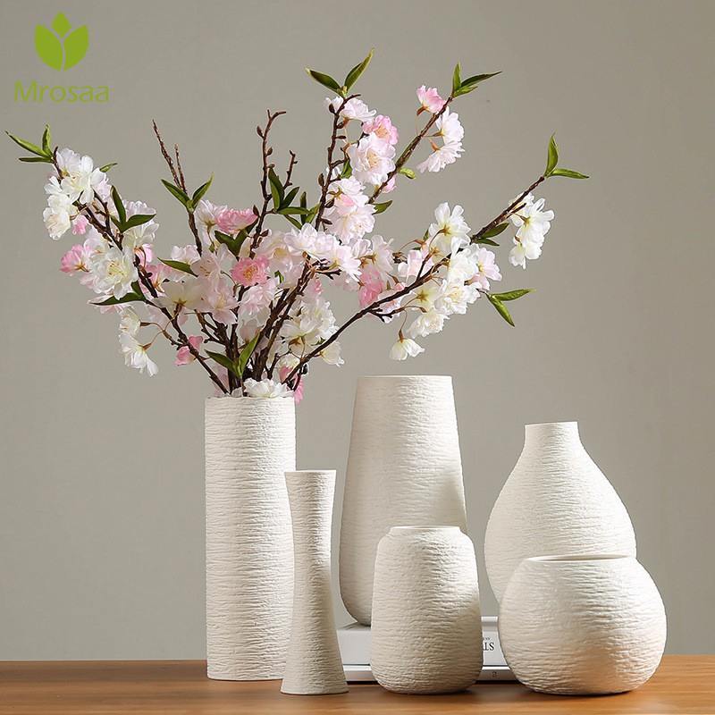 Modern White Vase Ceramic Vase