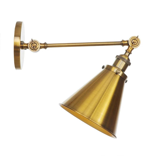 Gold Long Arm POLO Wall Light - Nordic Side - 