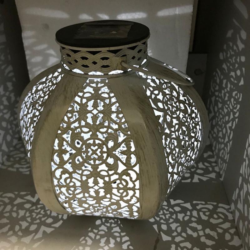 Lily - Vintage Shadow Cast Lantern - Nordic Side - 06-23