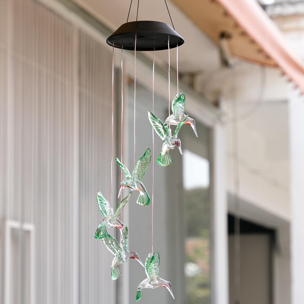 Hummingbird LED Wind Chime - Nordic Side - 08-17, fb