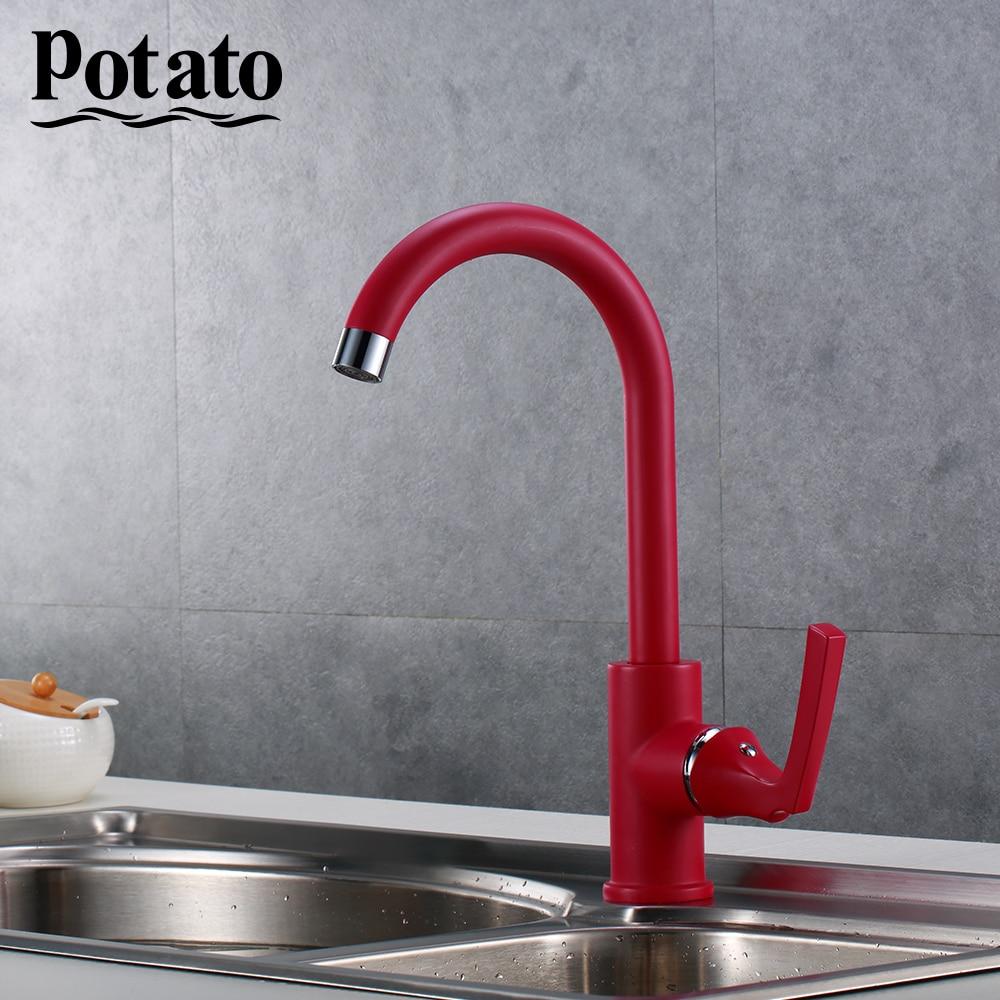 Reed - Single Handle Kitchen Faucet - Nordic Side - 3-14, modern-pieces