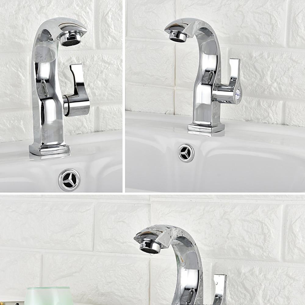 Austin - Lead-Free Deck Mounted Bathroom Faucet - Nordic Side - 03-26