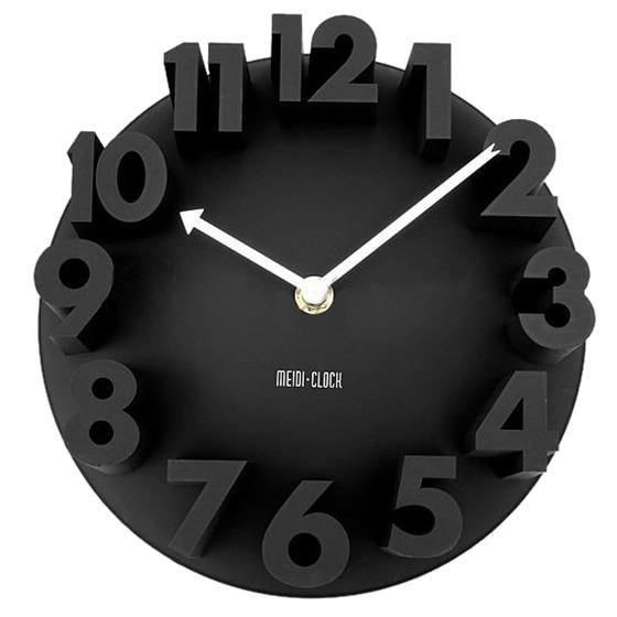 Pierre - Modern 3D Round Wall Clock - Nordic Side - modern-pieces