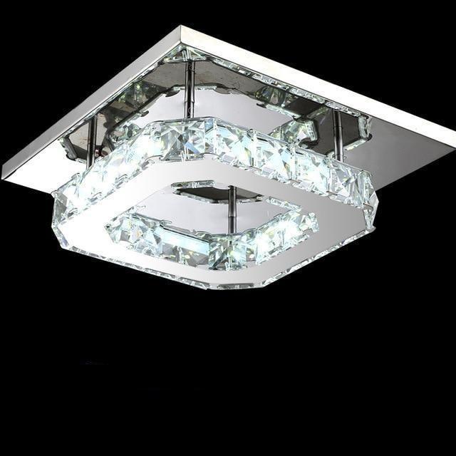 Cesar - Crystal Ceiling Light - Nordic Side - 03-25, us-ship