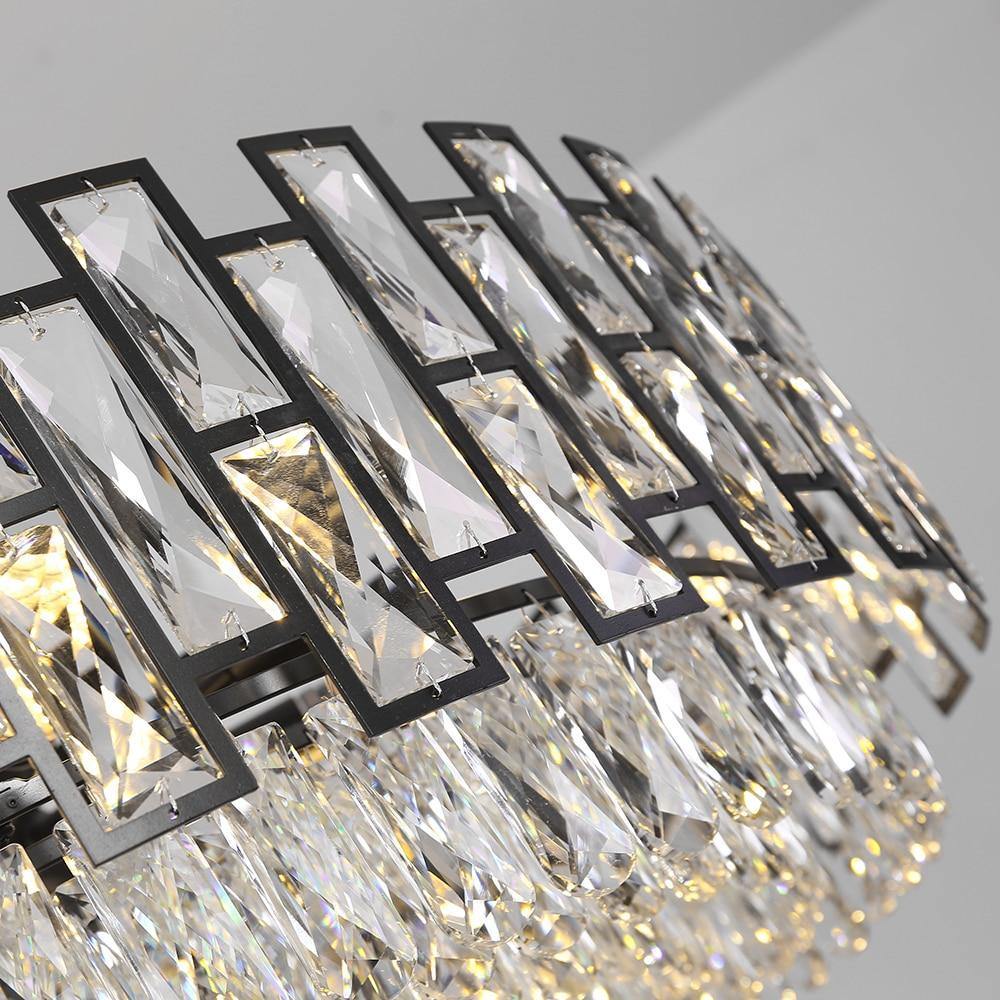Mimis' Chalice - Nordic Side - black, chandelier, crystal, pendant