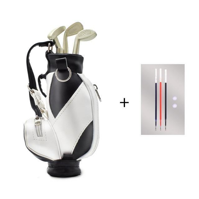 Mini Golf Bag Utensil Holder (Golf Club Pens Included!) - Nordic Side - golf