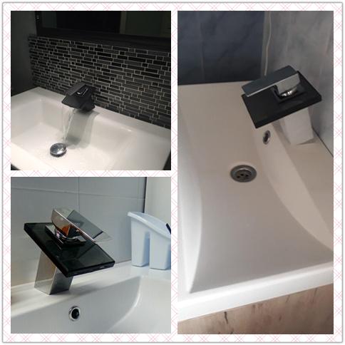 Belva - Solid Glass Bathroom Mixer Faucet - Nordic Side - 03-26, best-selling, modern-pieces