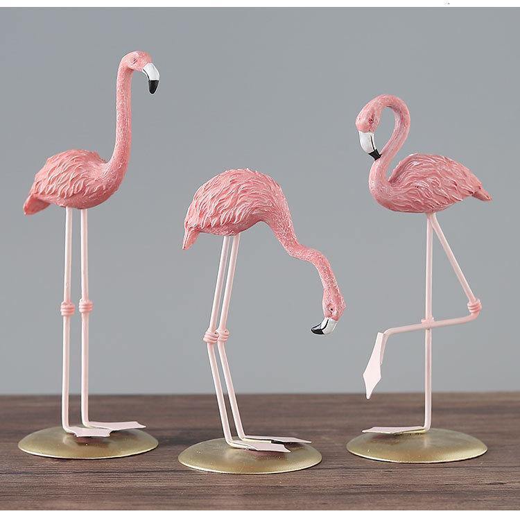 Decorative Flamingo Figurines - Nordic Side - flamingo