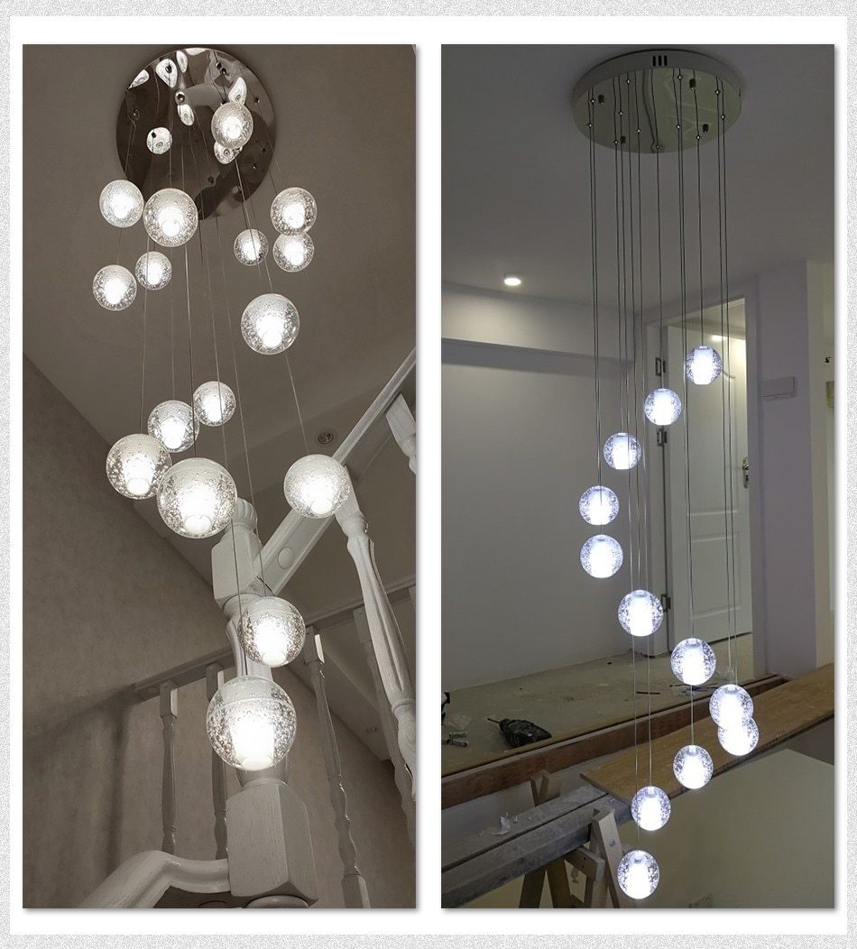 Yoogee Staircase Chandelier - Nordic Side - 