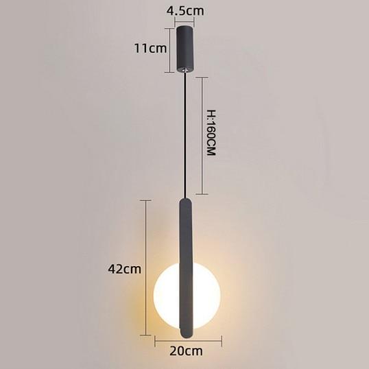 Declan - Modern LED Hanging Light - Nordic Side - 5-22, feed-cl1-lights-over-80-dollars