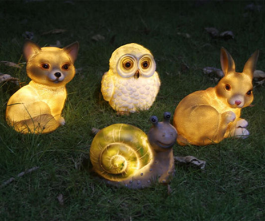 Woodland Animals LED Garden Lights - Nordic Side - 