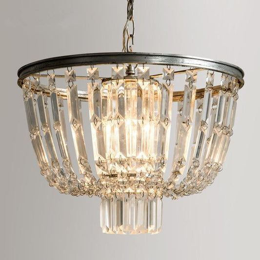 Regi modern crystal lantern chandelier - Nordic Side - 