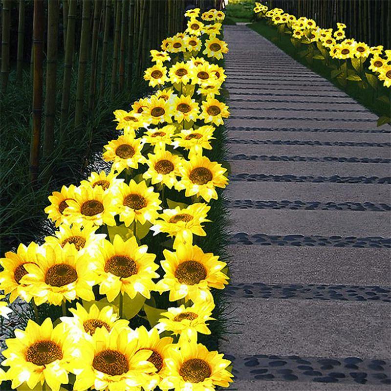 2 LED Sunflower Garden Lights - Nordic Side - 