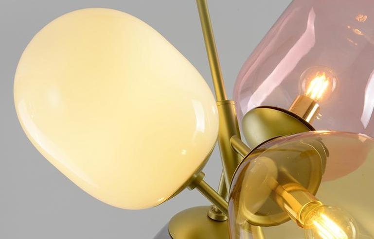 Nordic Colorful balloon Glass LED Pendant - Nordic Side - 