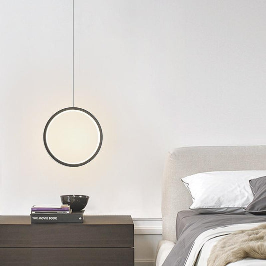 Kavita - Circular LED Hanging Light - Nordic Side - 5-22, feed-cl1-lights-over-80-dollars