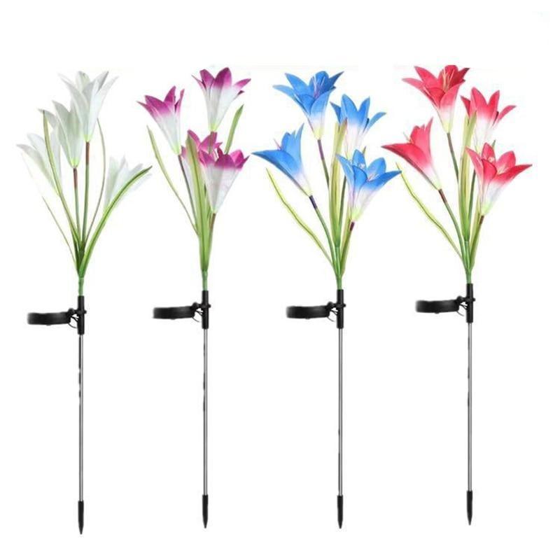 Artificial Lilies LED Garden Lights - Nordic Side - 